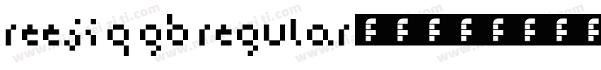 reeji q gb regular字体下载字体转换